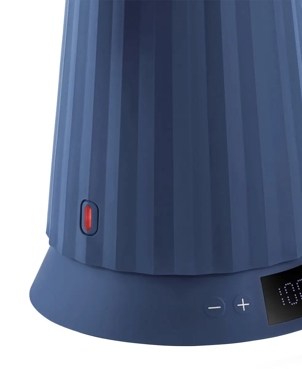 Alessi Plissé Waterkoker 1.7L - 1850W - Blauw