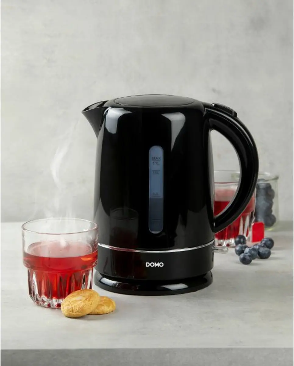 Domo DO9256WK Waterkoker 1,7L - 2200W - Zwart