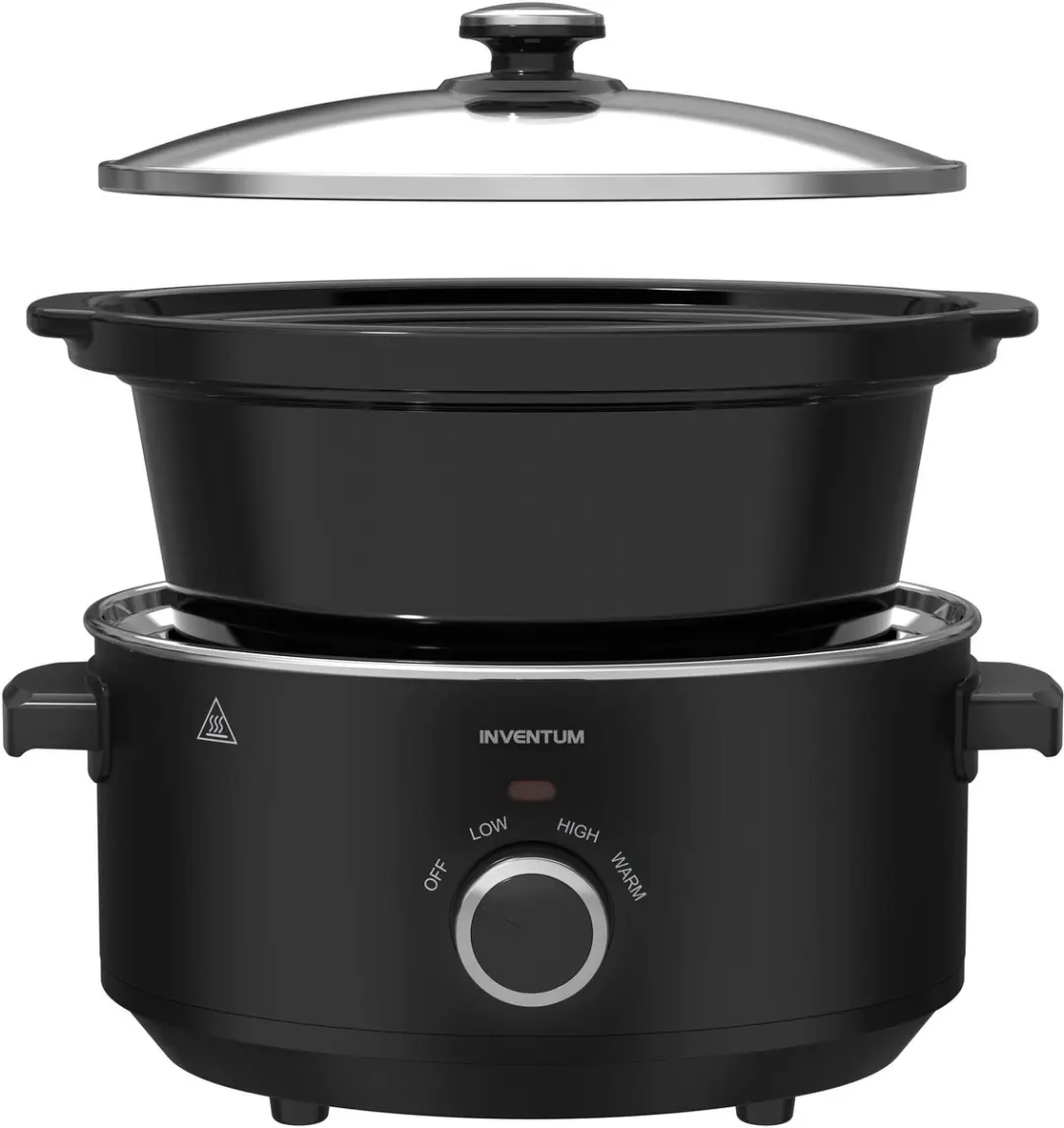 Inventum SC350B Slowcooker 3,5L - Keramisch - Zwart