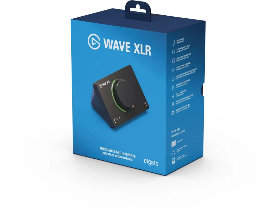 Elgato Wave XLR MK.2 USB Audio Interface - 80dB Gain - Zwart - afbeelding 6 van 6