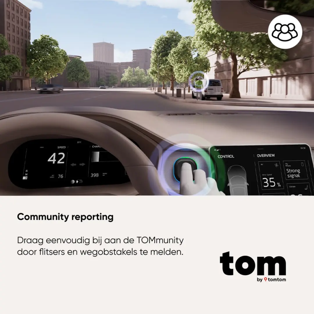 TomTom Tom by TomTom Premium Pack Flitsmelder - Zwart - afbeelding 6 van 6