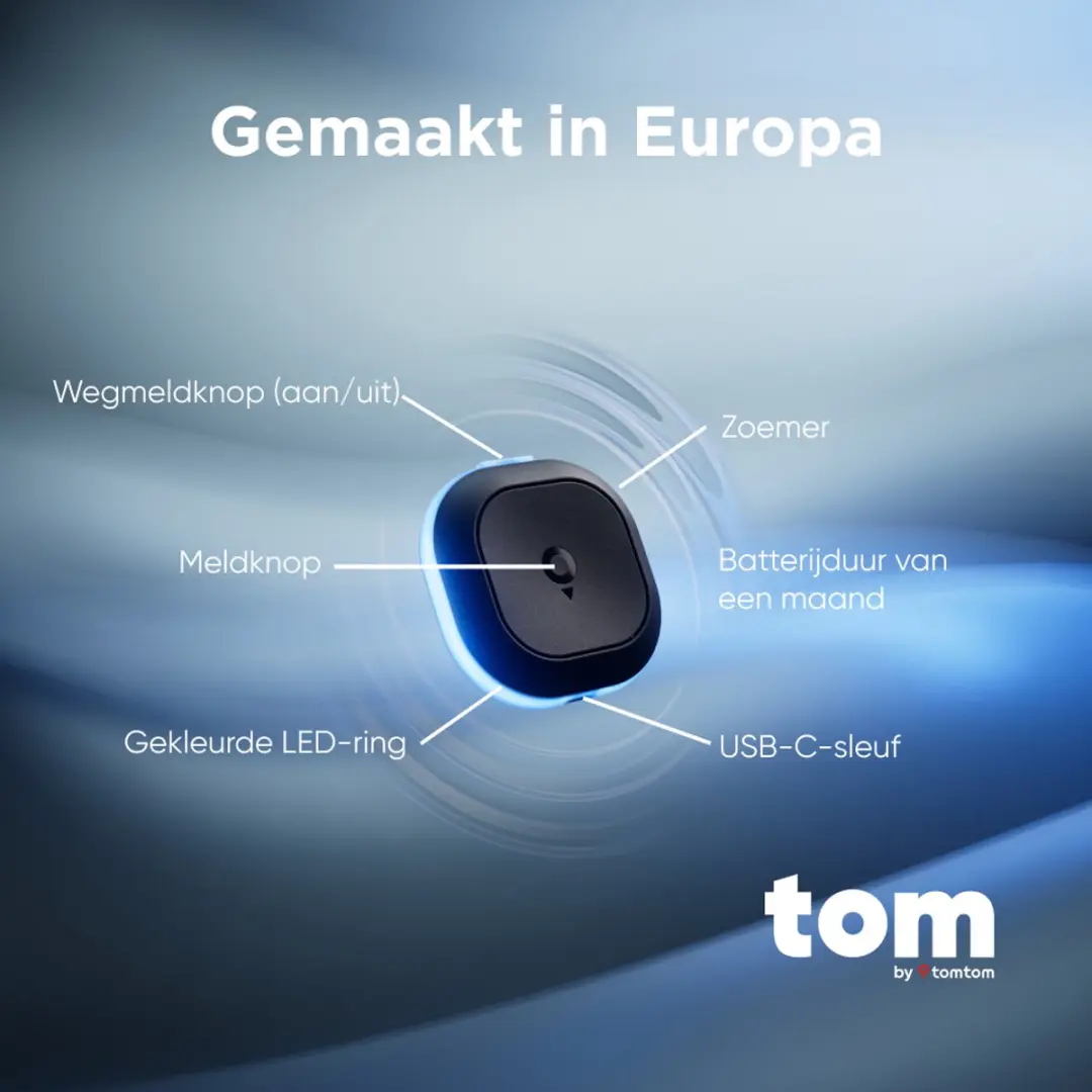 TomTom Tom by TomTom Premium Pack Flitsmelder - Zwart