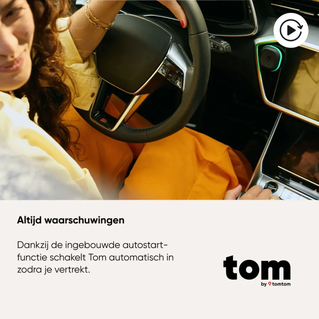 TomTom Tom by TomTom Premium Pack Flitsmelder - Zwart