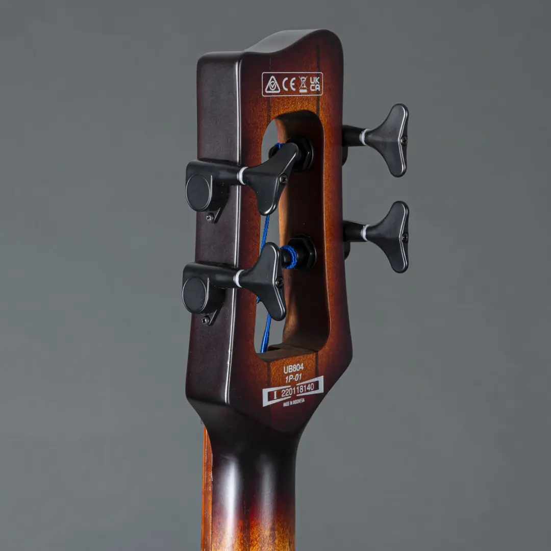 Ibanez Bass Workshop UB804-MOB Elektrische Contrabas - Mahogany Oil Burst