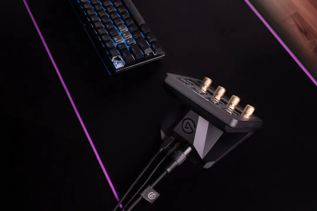 Elgato XLR Dock MK.2 - Audio-interface - Fantoomvoeding - USB-C - Zwart