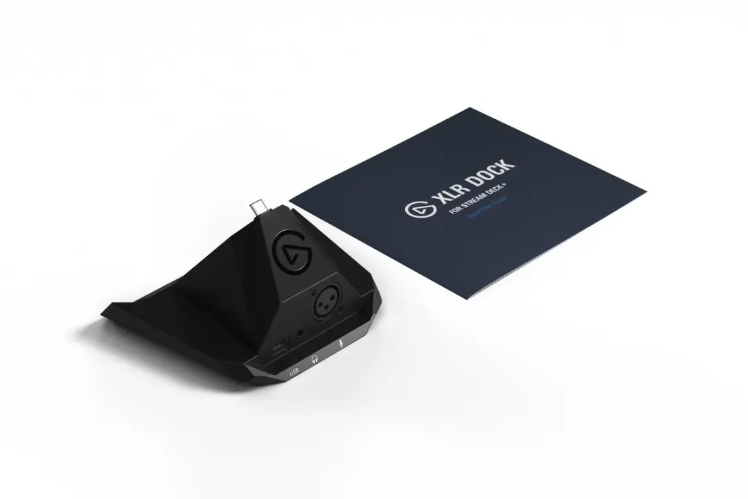 Elgato XLR Dock MK.2 - Audio-interface - Fantoomvoeding - USB-C - Zwart