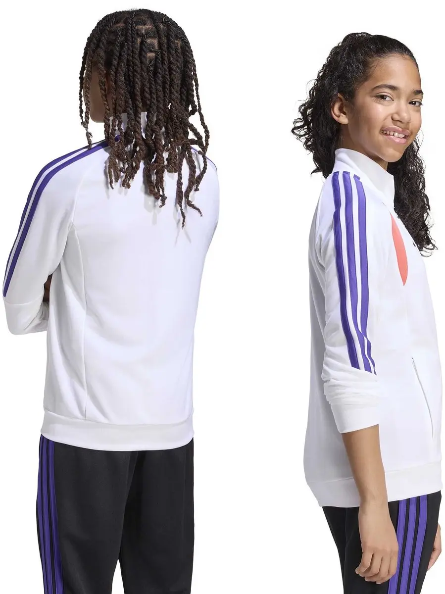 Adidas Tiro26L TR JKTY Voetbal Trainingsjack - Zwart 164