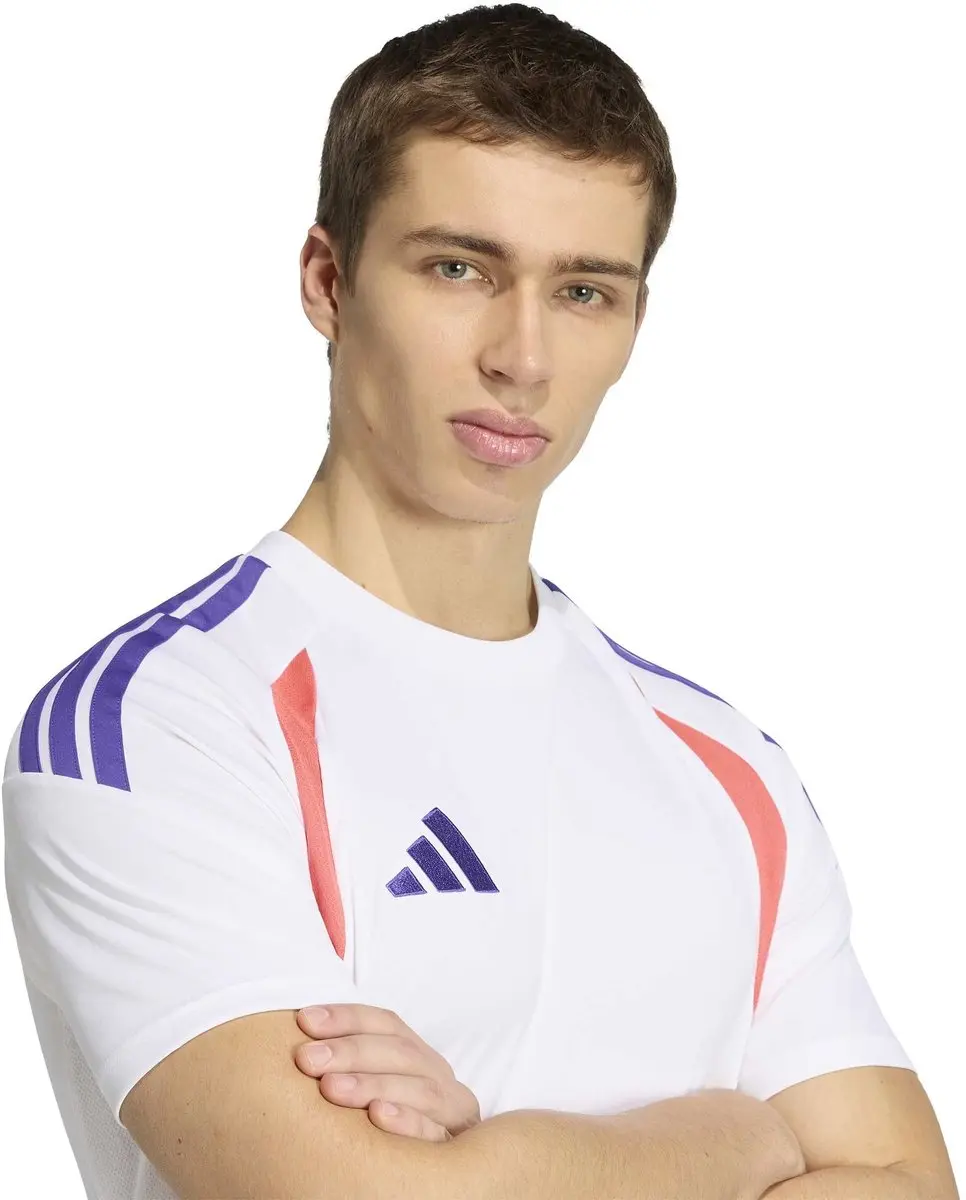 adidas Tiro26L JSY M Voetbaltrainings T-shirt - Wit