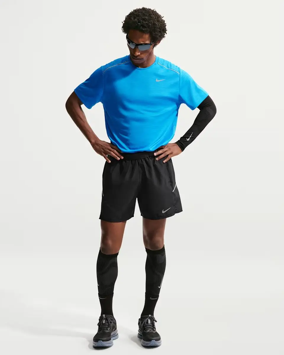Nike Miler Men's Dri-FIT 5i Short - XL - Zwart - afbeelding 6 van 6