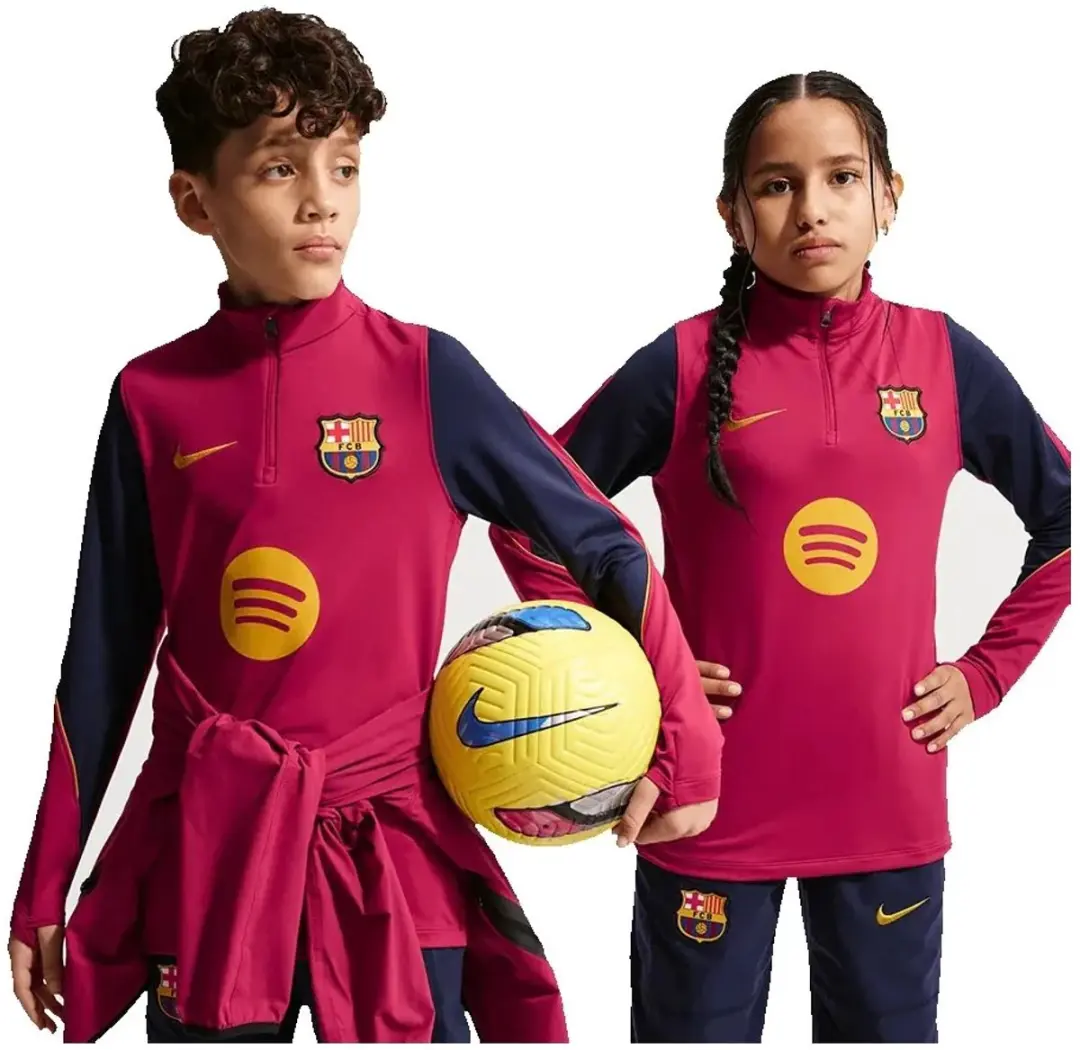 Nike FC Barcelona Strike Trainingstop Noble/Red/Blackened Blue - Maat 128