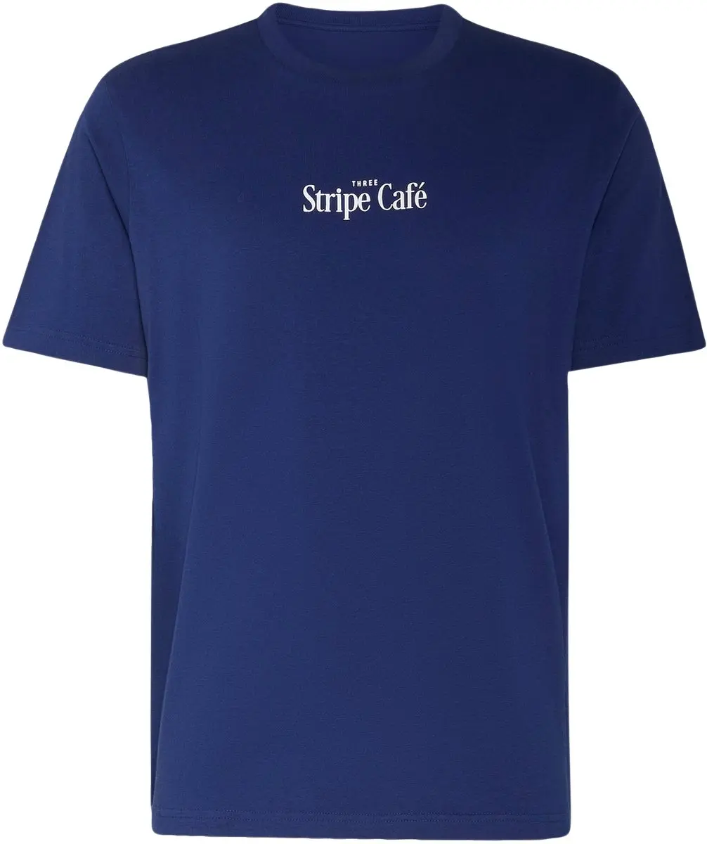Adidas KT9711 Heren T-Shirt - Blauw