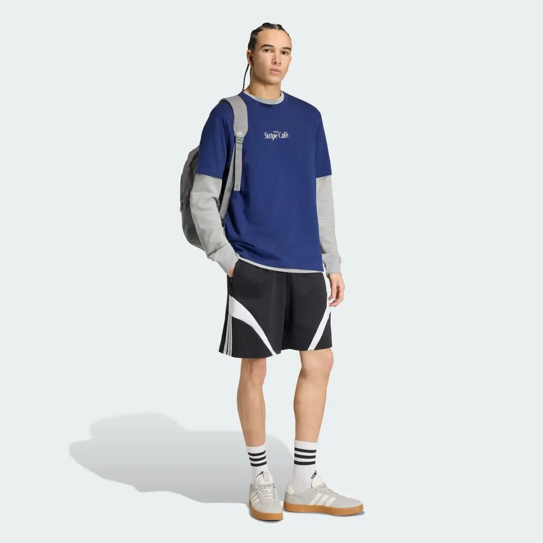 Adidas KT9711 Heren T-Shirt - Blauw - afbeelding 6 van 6