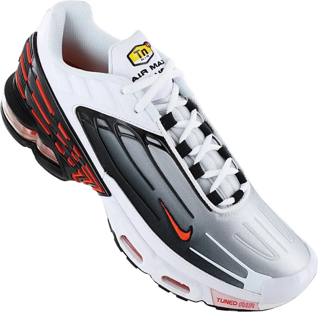 Nike Air Max Plus TN III CK6715-101 Heren Sneakers - Grijs/Wit