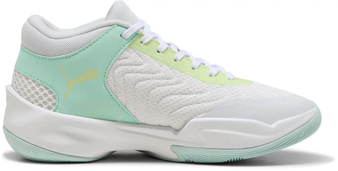 PUMA Court Pro 2 Junior Basketbalschoenen 39 - Wit - afbeelding 5 van 6