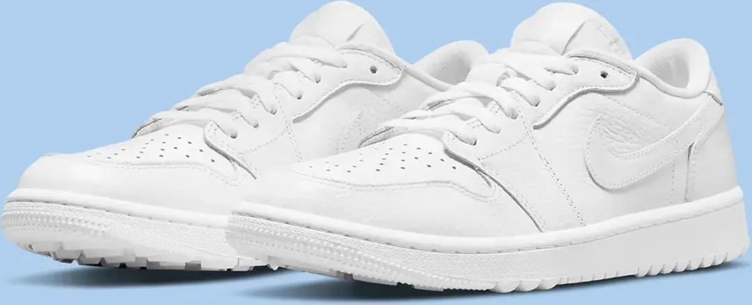 Nike Air Jordan 1 Low Golf Triple White DD9315-101 - Maat 45