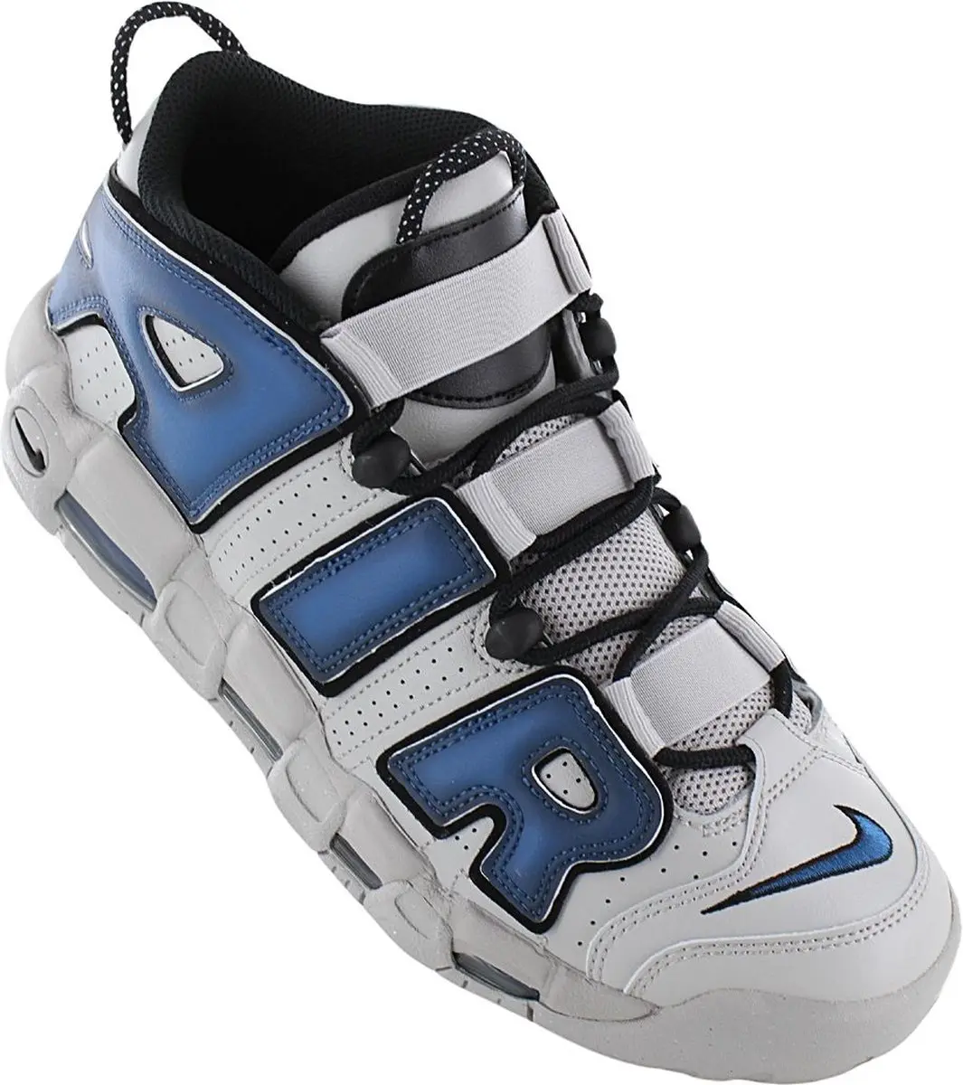 Nike Air More Uptempo 96 FD5573-001 - Heren Basketbalschoenen - Grijs