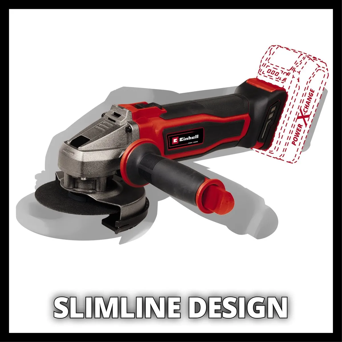 Einhell TE-AG 18/115-2 Li Solo Accu Haakse Slijper - 18V - Ø115mm