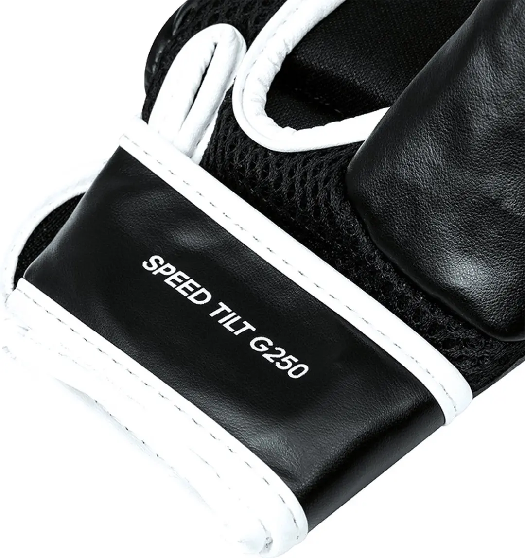 adidas Speed Tilt G250 Grappling Handschoenen - L - Zwart/Wit