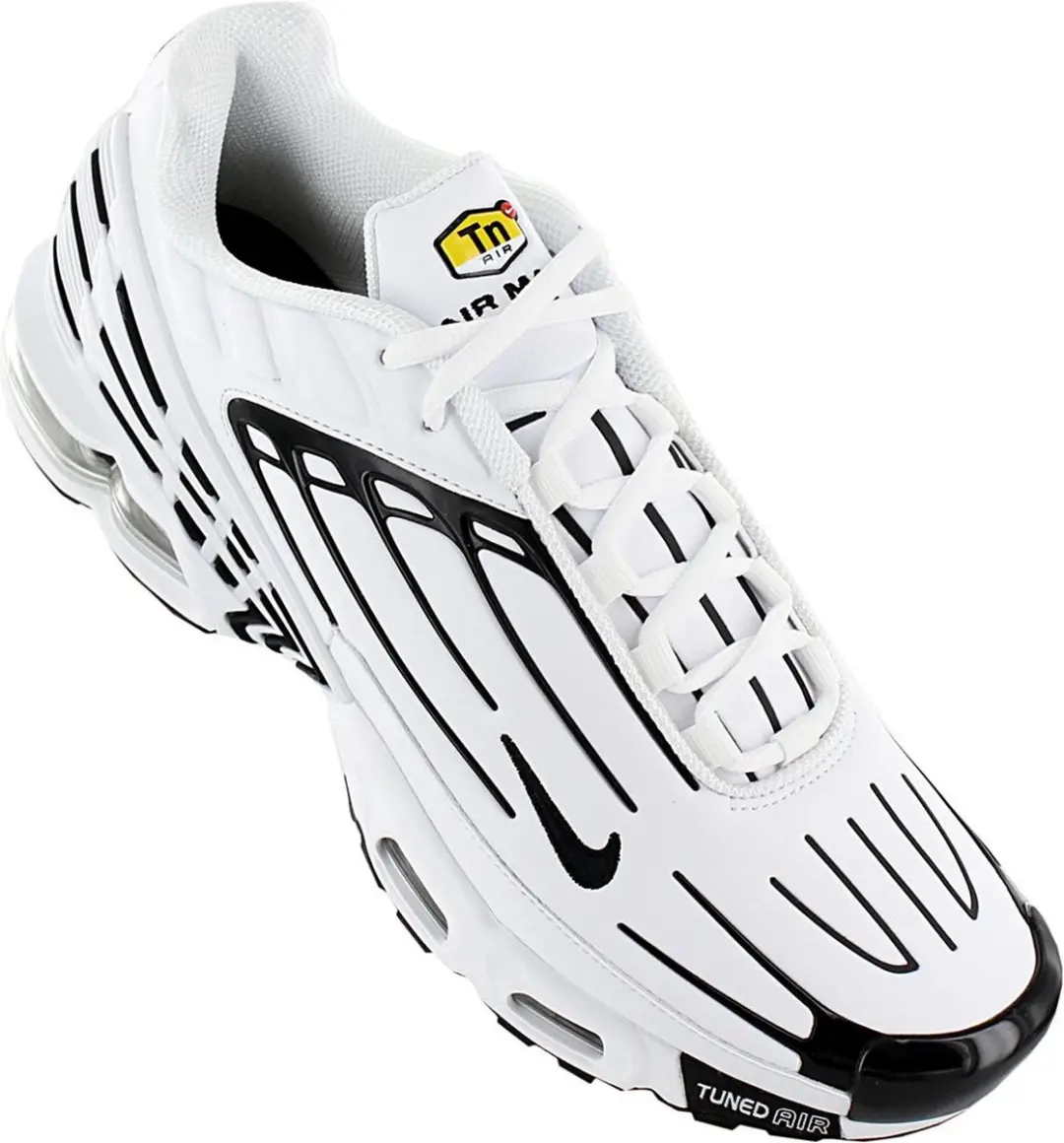 Nike Air Max Plus TN III Leather Heren Sneakers CK6716-100 - Wit