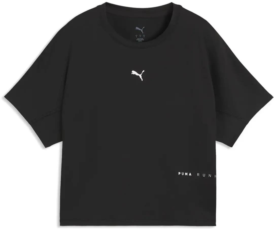 PUMA Brightstride Cloudspun T-shirt - L - Zwart