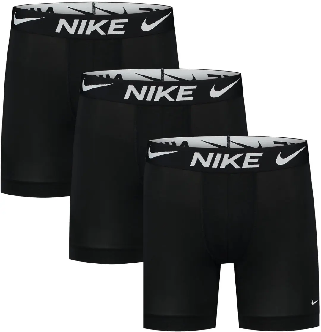 Nike Dri-FIT Essential Long Boxer Brief Heren - 3 Stuks - Maat M