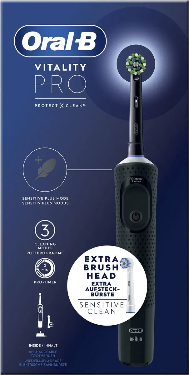 Oral-B Vitality Pro Elektrische Tandenborstel - Zwart