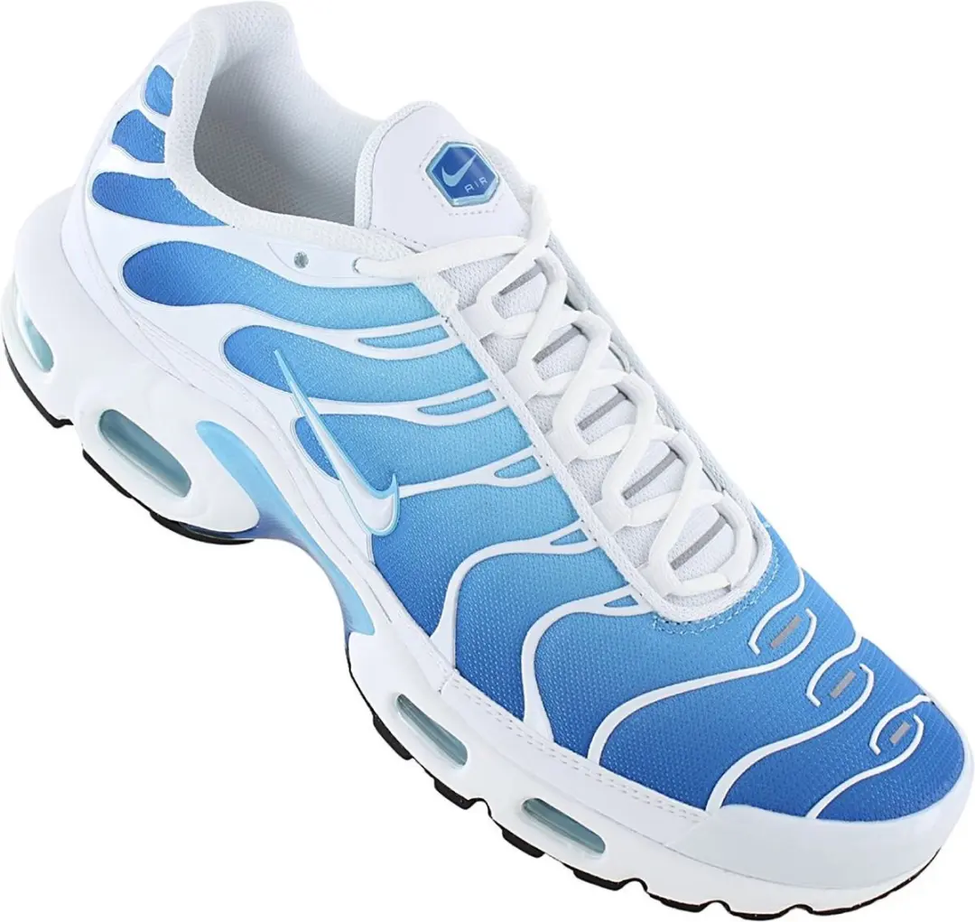 Nike Air Max Plus TN 852630-411 Heren Sneakers - Blauw-Wit - EU 42.5