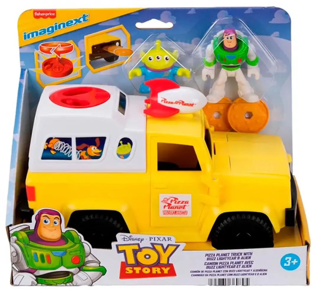 Fisher Price Toy Story Pizza Planet Truck - Buzz Lightyear - JLC36
