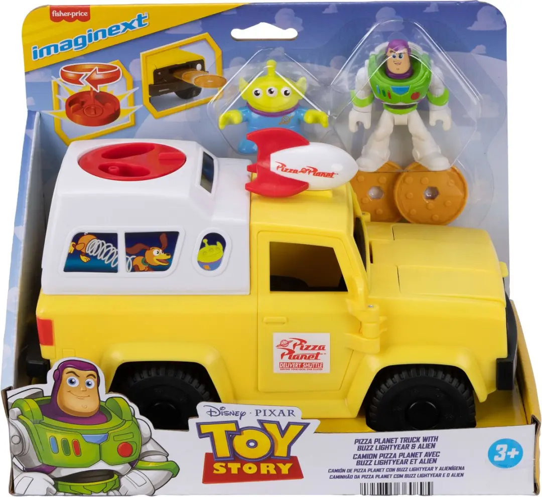 Fisher Price Toy Story Pizza Planet Truck - Buzz Lightyear - JLC36