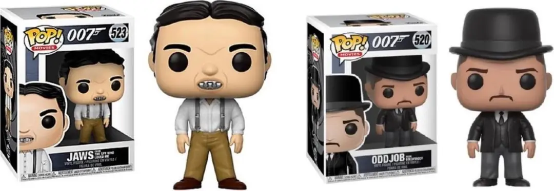 Funko Pop Oddjob & Jaws Verzamelfiguren - Multikleur