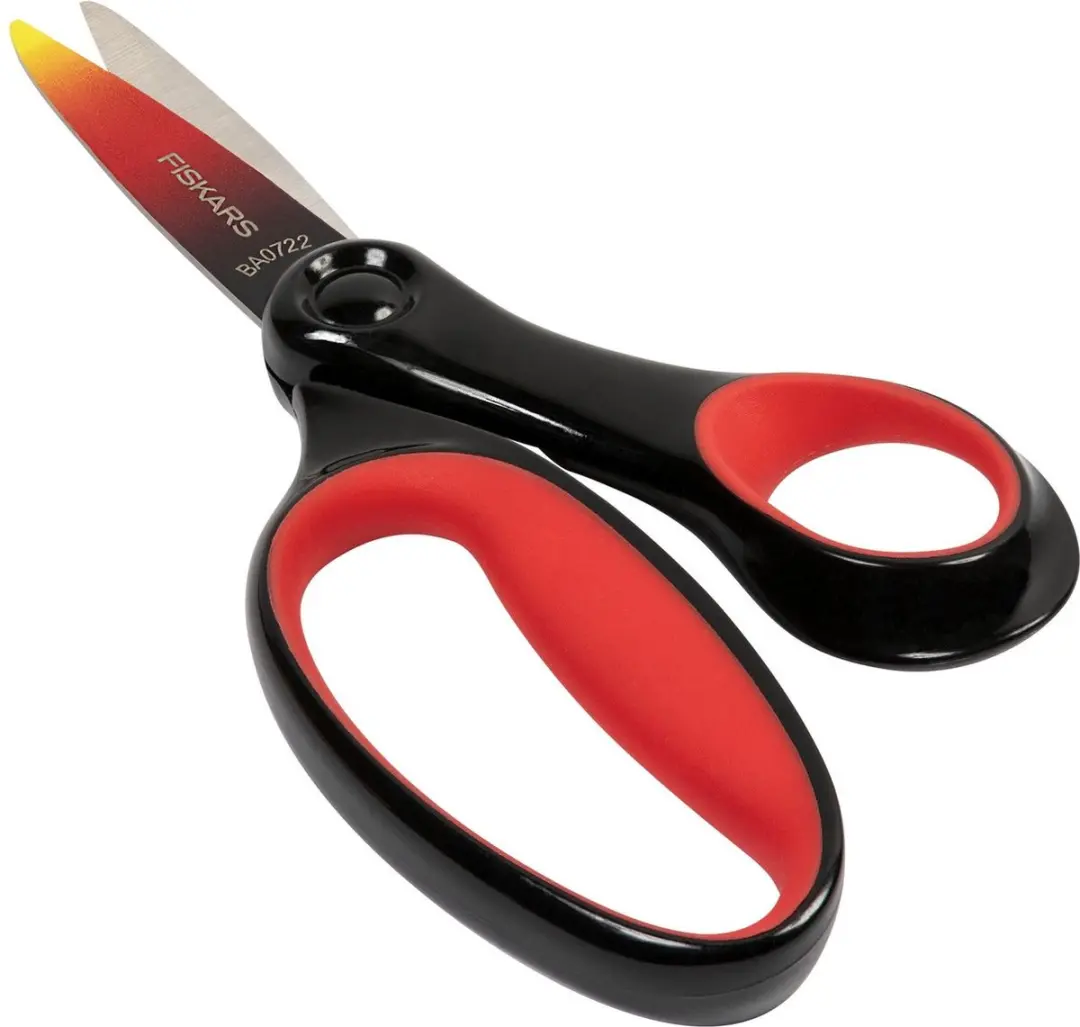 Fiskars Big Kids Scharen Ombre 15cm - Zwart/Rood