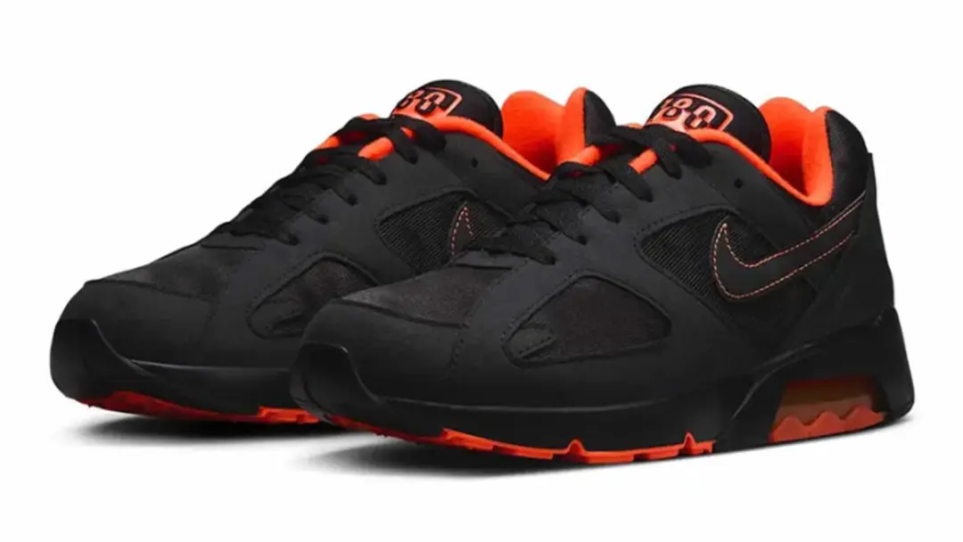 Nike Air Max 180 FJ9259-002 Heren Sneakers - Zwart Hyper Crimson
