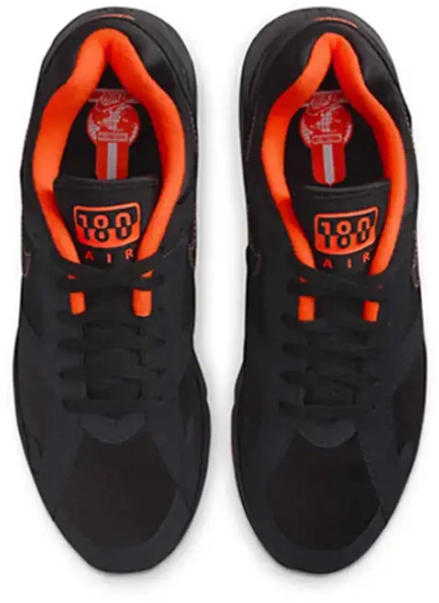 Nike Air Max 180 FJ9259-002 Heren Sneakers - Zwart Hyper Crimson