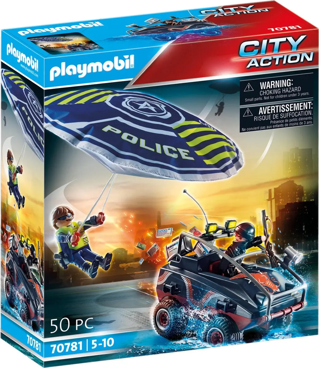 Playmobil City Action Politieparachute 70781