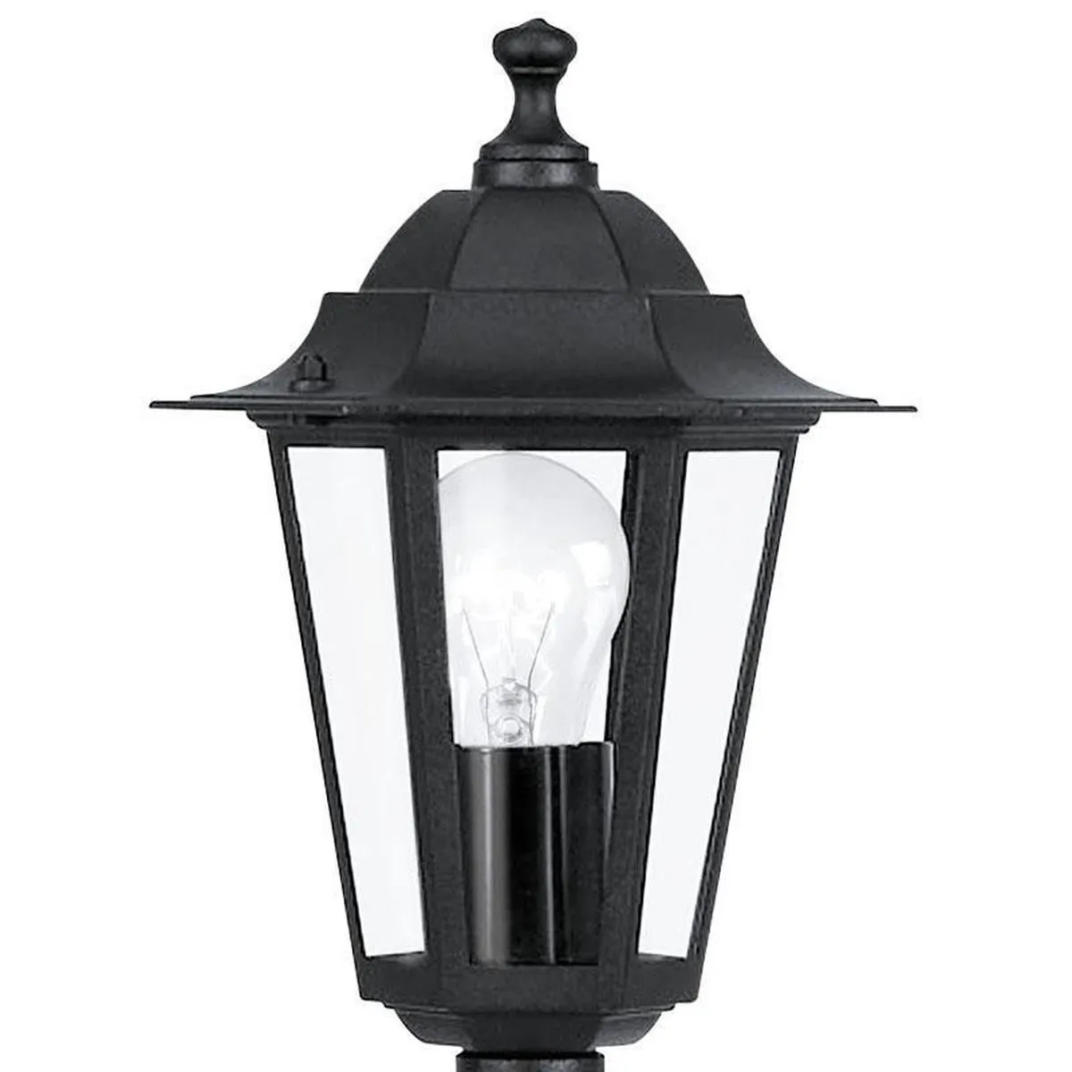Eglo Laterna 4 Sokkellamp - Buiten - E27 - 100 cm - Zwart