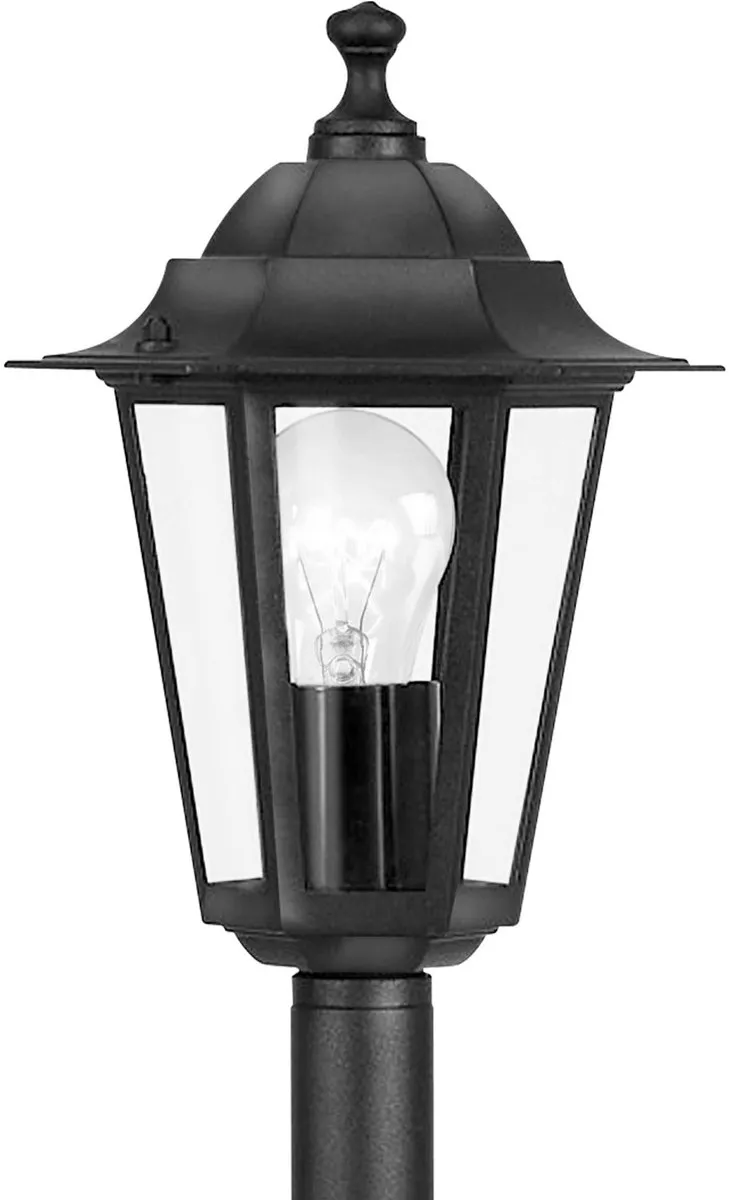Eglo Laterna 4 Sokkellamp - Buiten - E27 - 100 cm - Zwart