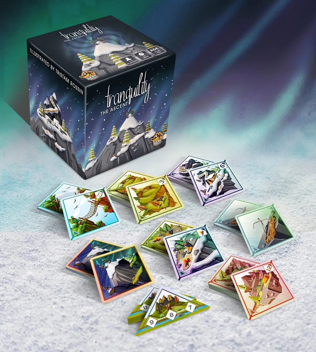 Lucky Duck Games Tranquility the Ascent Kaartspel