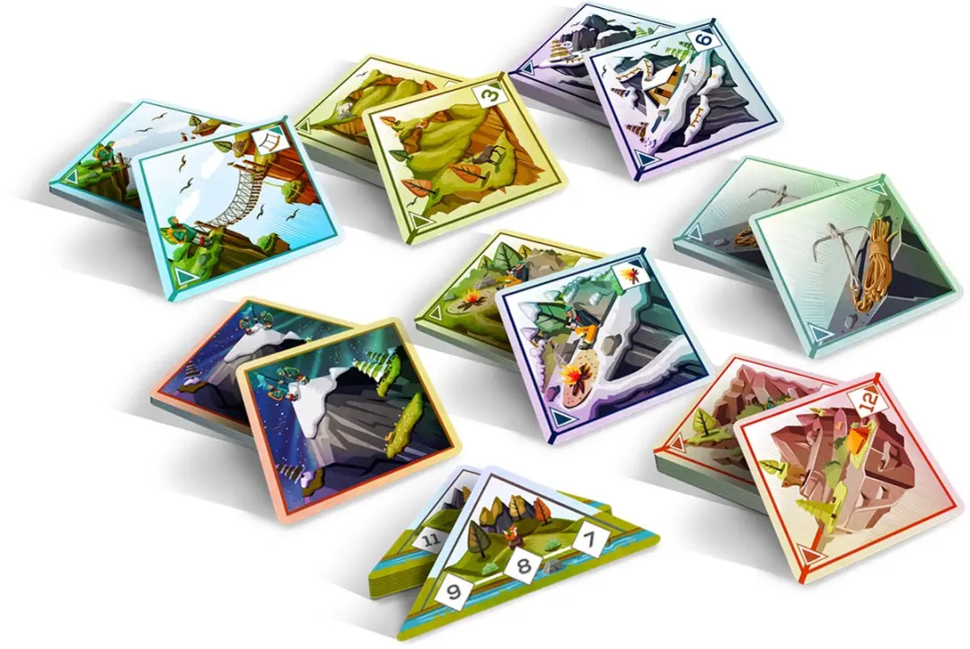 Lucky Duck Games Tranquility the Ascent Kaartspel - Coöperatief Strategisch - 1-5 Spelers