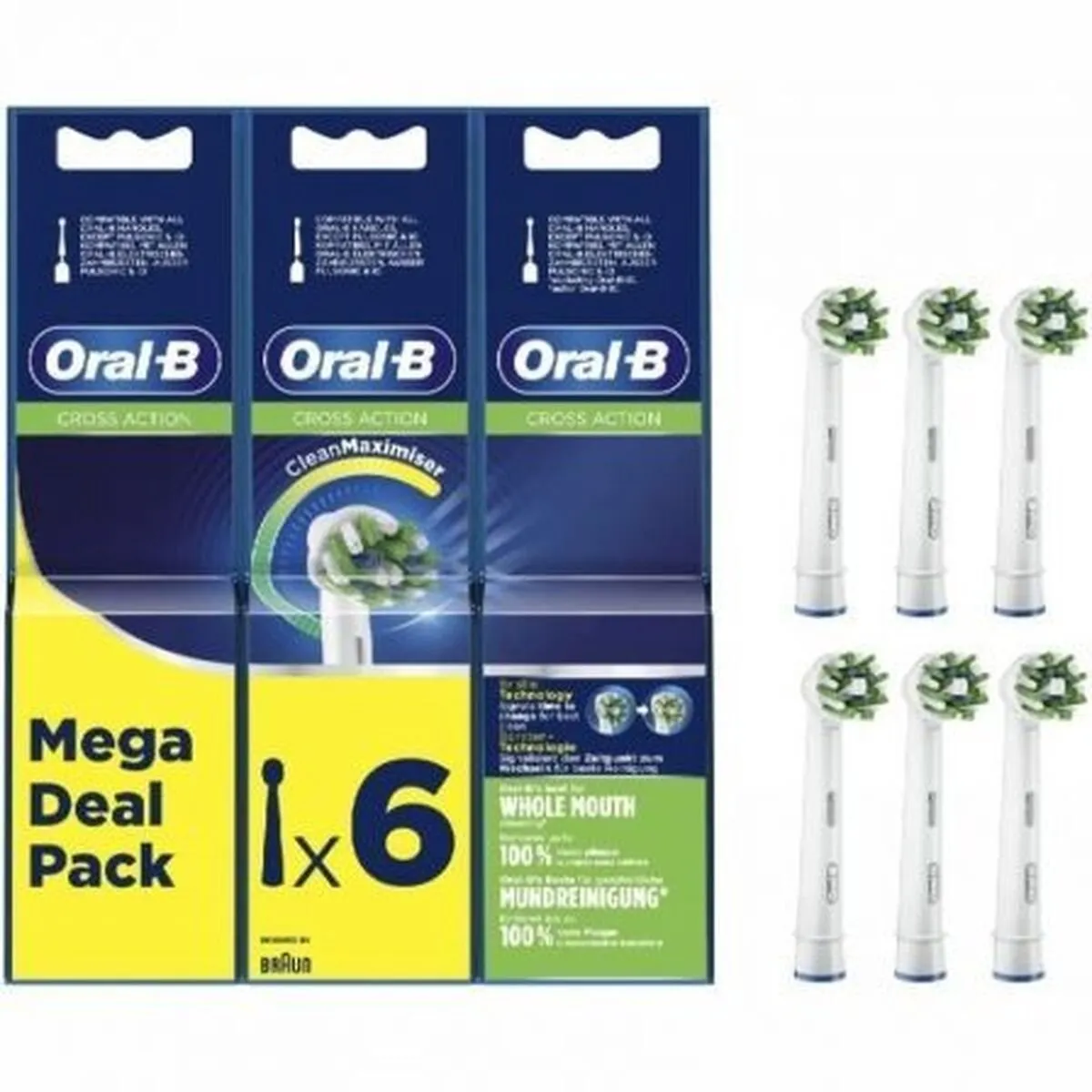 Oral-B Reserveonderdelen 6 Stuks
