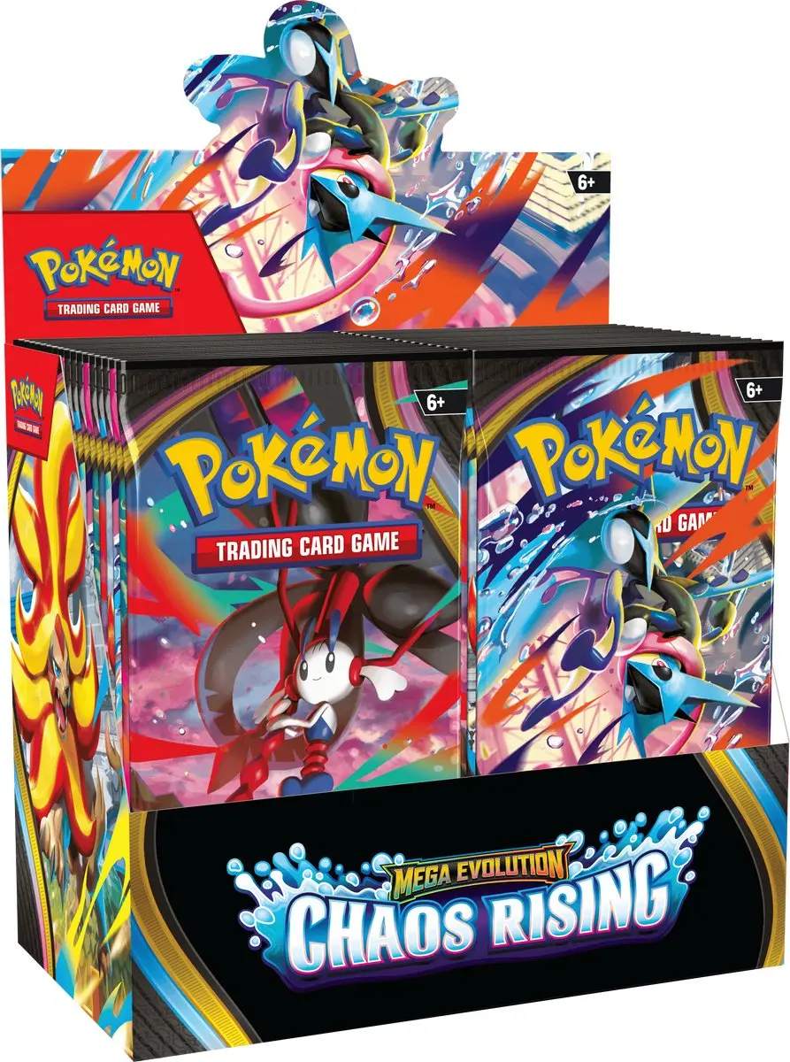 Pokémon Mega Evolution Chaos Rising Booster Box