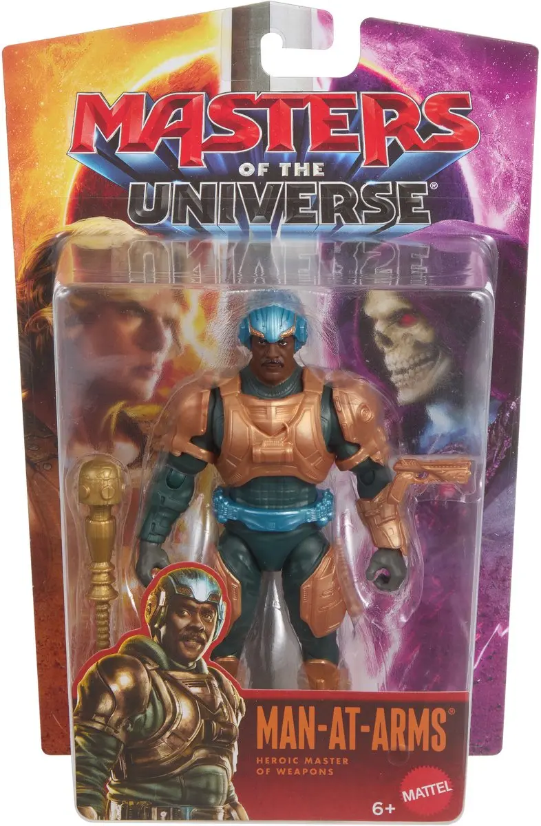 Mattel Masters of the Universe 2026 Man-At-Arms Action Figuur MATTJKH95 - 14cm - Multicolor