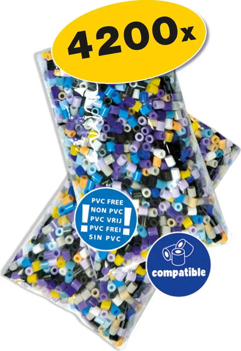 SES Creative Beedz Art DC Batman Strijkkralen - 4200 Stuks