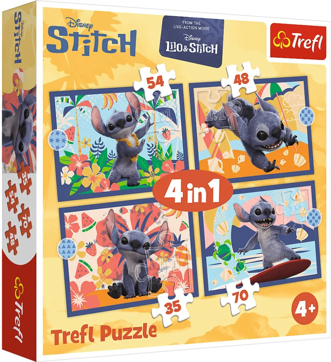Trefl Puzzel 4-in-1 Stitch