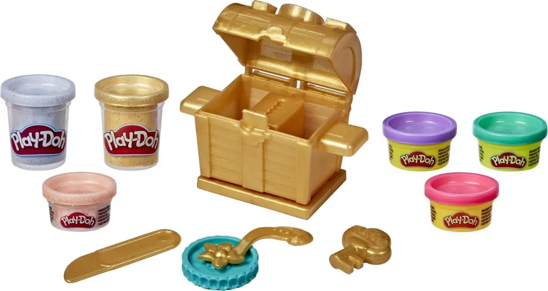 Play-Doh Schatkist Glitterkleuren