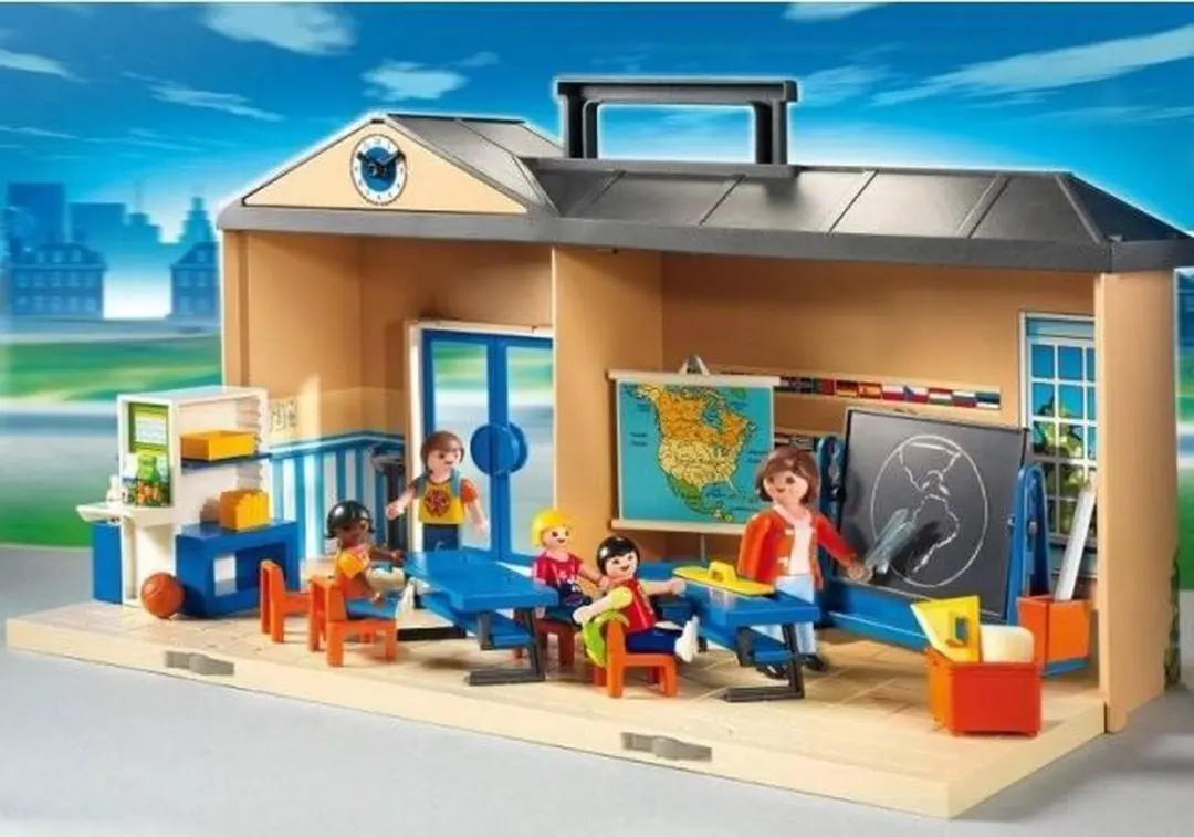 Playmobil Meeneem School 5941 - Meerkleurig