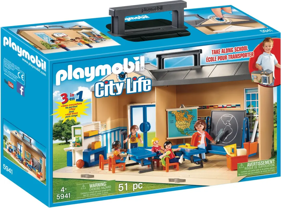 Playmobil Meeneem School 5941