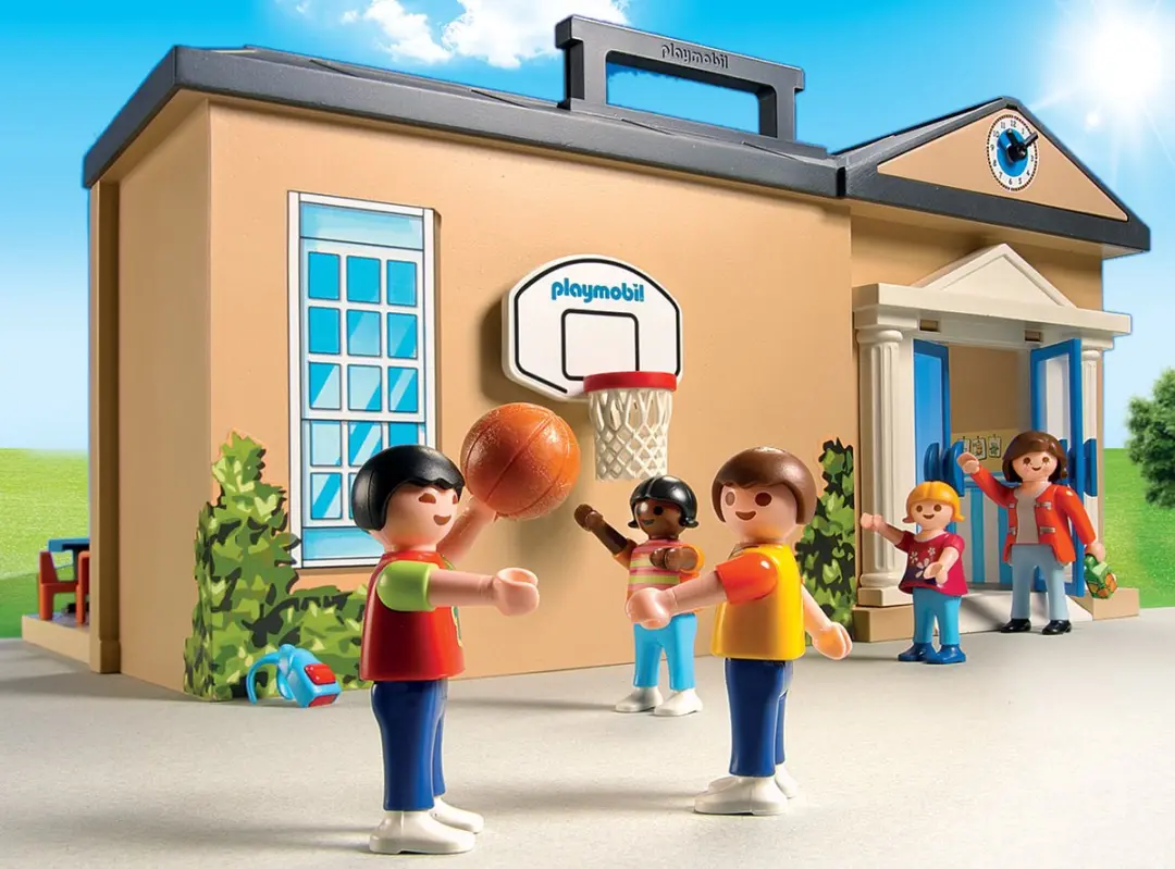 Playmobil Meeneem School 5941 - Meerkleurig