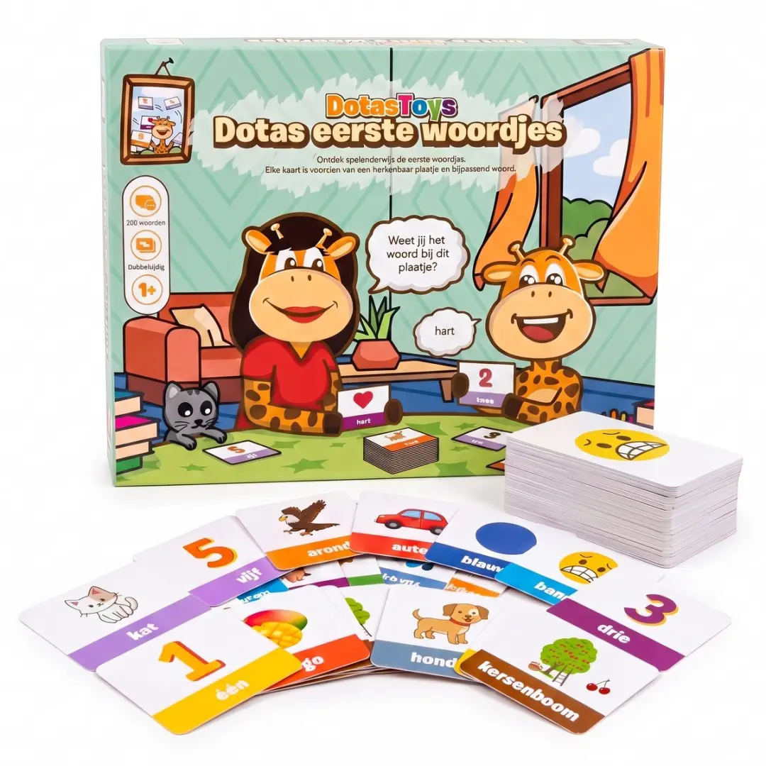 Dotastoys Flashcards Eerste Woordjes