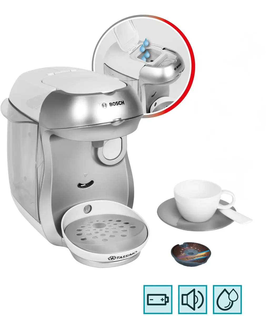 Klein Toys Bosch Tassimo Koffiezetapparaat - Zilver