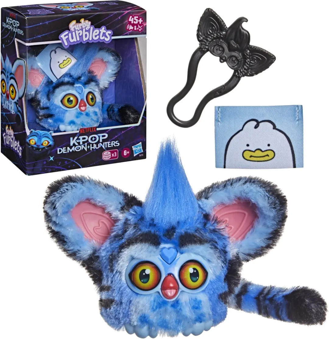 Hasbro Furby Furblets KPop Demon Hunters Derpy Tiger